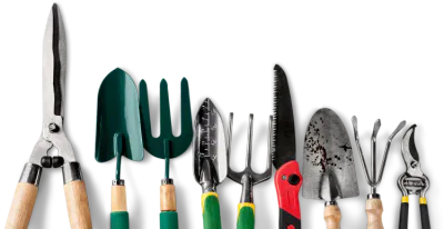 attrezzi per lavori di giardinaggio